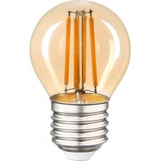 6 WATT AMBER CAMLI GÜNIŞIĞI G45 LED AMPUL ERD-43